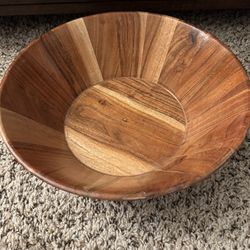 Large Wood Bowl