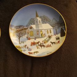 Christmas Party Plates 