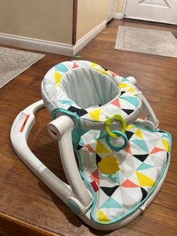 Fisher-Price Sit-Me-Up Floor Seat & Activity Chair – Excellent Condition Baby Seat