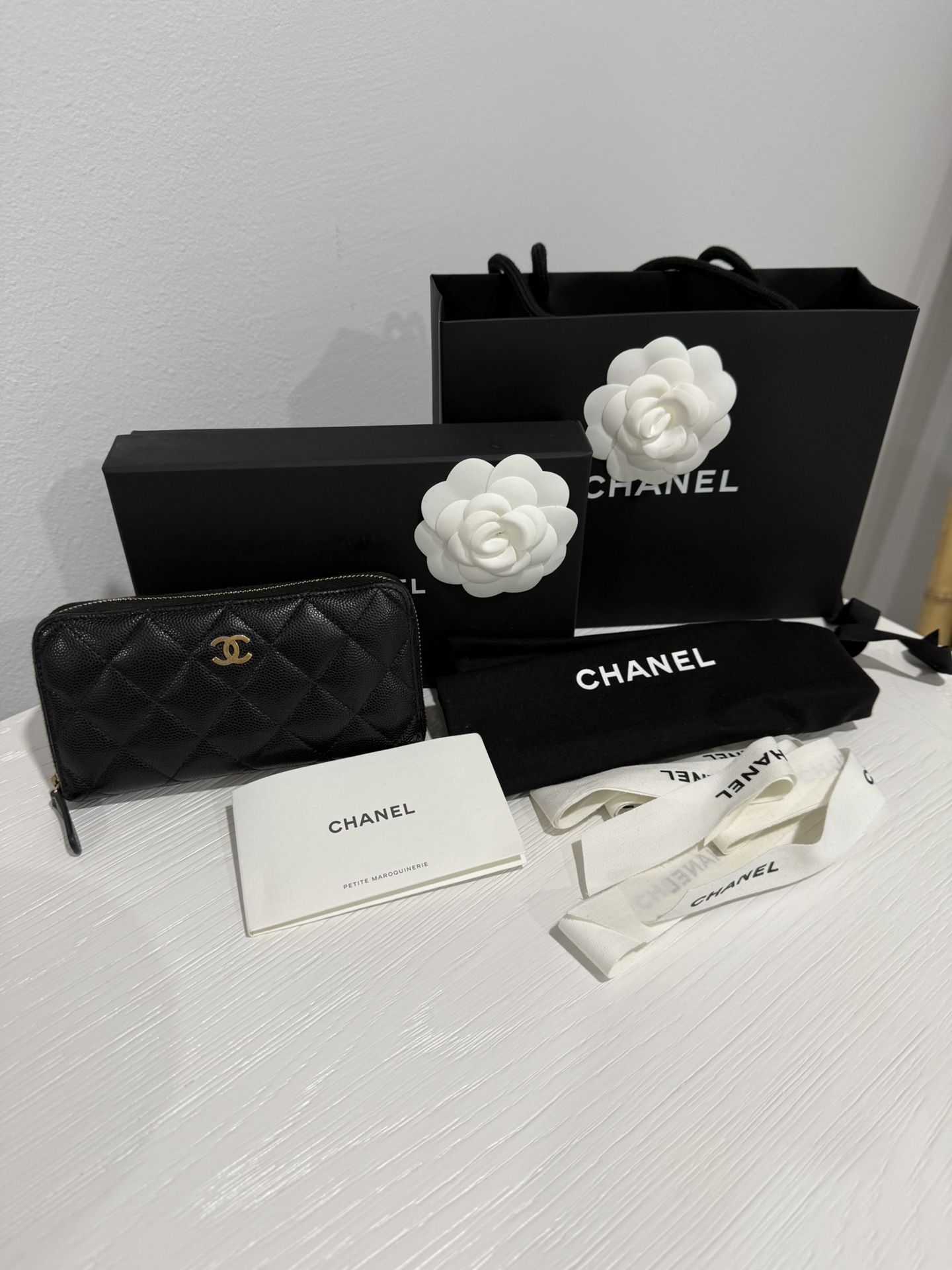 Chanel Zip Wallet 