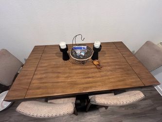 Table and chairs