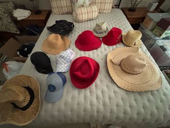 Lot of hats all kinds