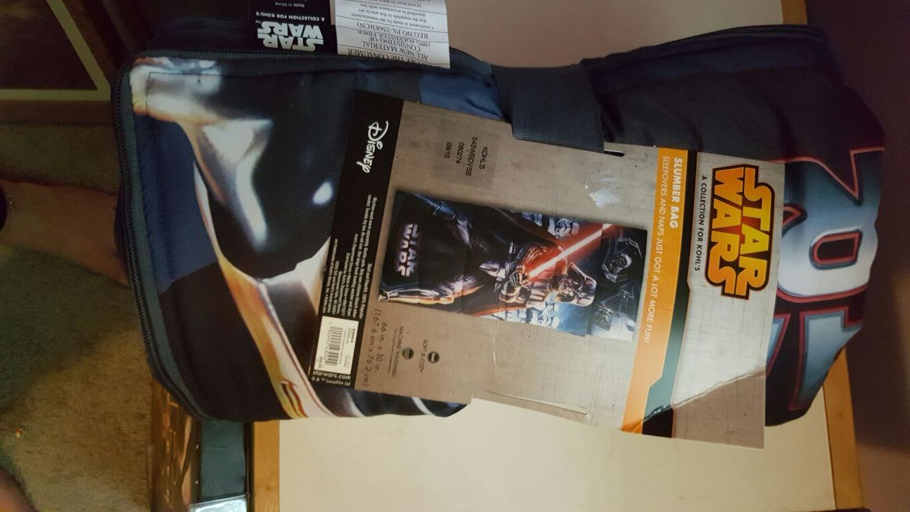 Sleeping bag star wars new