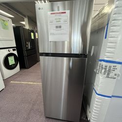 22’w Wide Top Freezer Fridge LG Brand New Refrigerator 8.6 Cb Ft