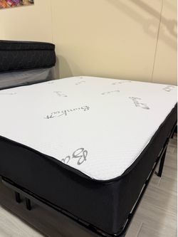 ✨ Brand New Mattress + Platform Bed Frame ✨