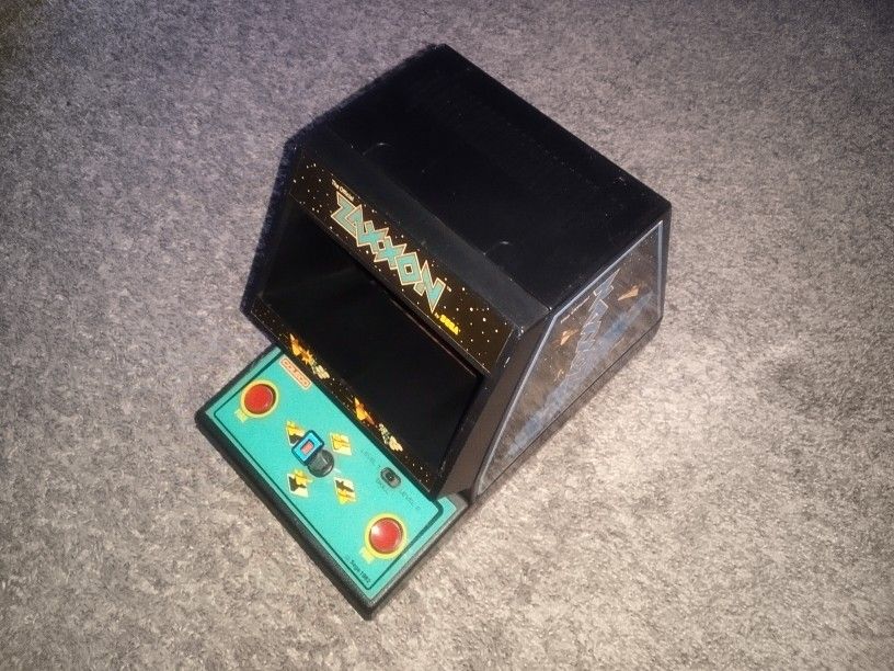 Coleco Zaxxon 1982 Electronic Tabletop Game Tested and Working See Pics