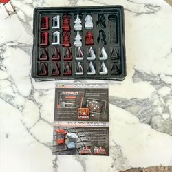 Laser Khet 2.0 Game Red & Silver Replacements Parts W/Rule of Play