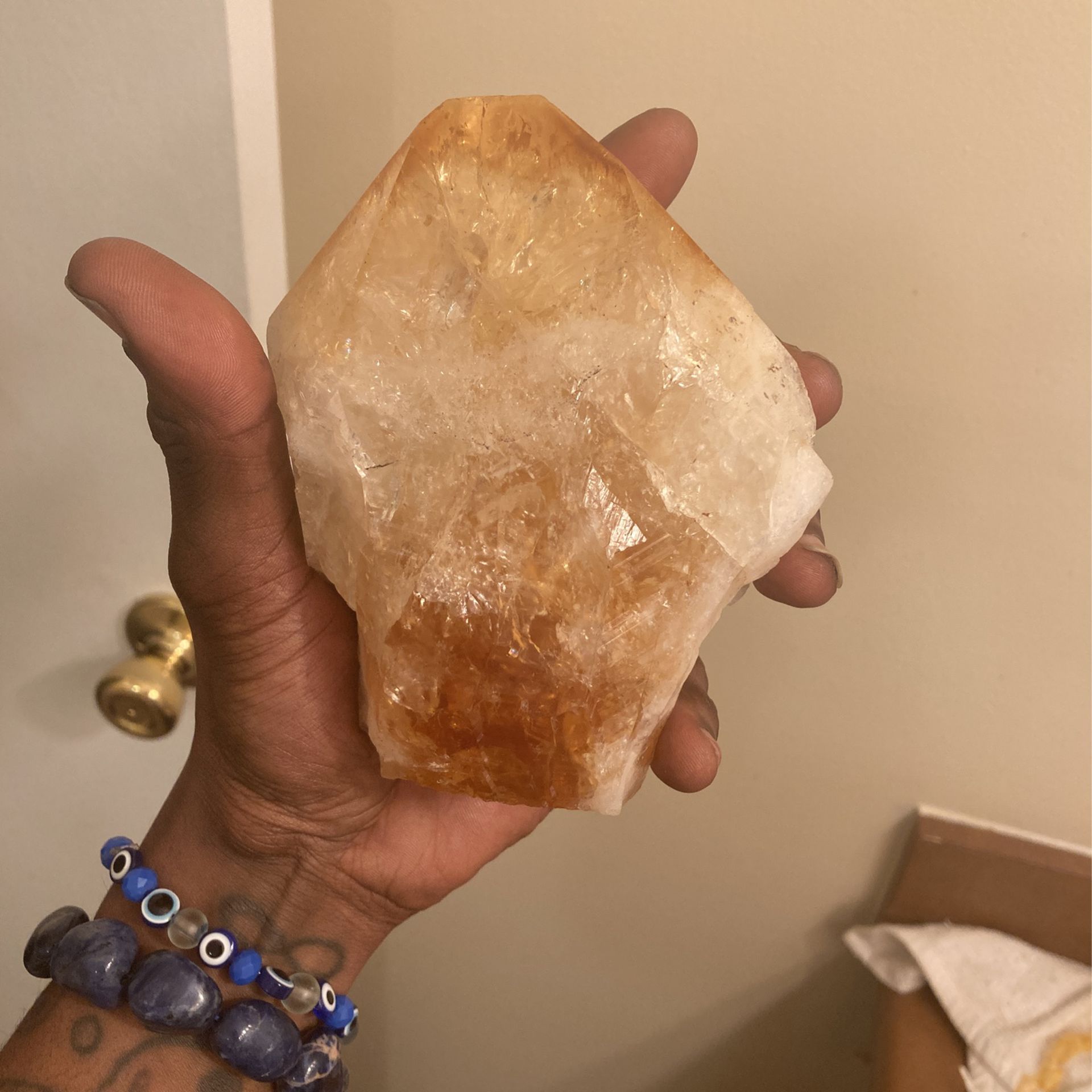 Huge Citrine Crystal **