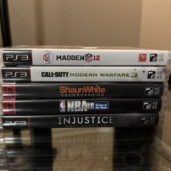 PS3 Games $5 Each 