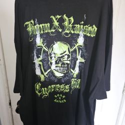 Born X Raised Cypress Hill 420 Collabo,Men's Size 4 XL