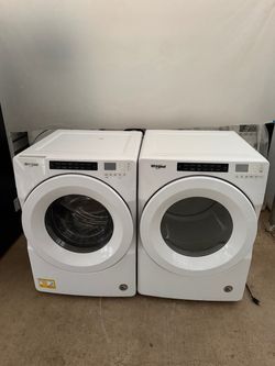 Whirlpool washer and dryer gas