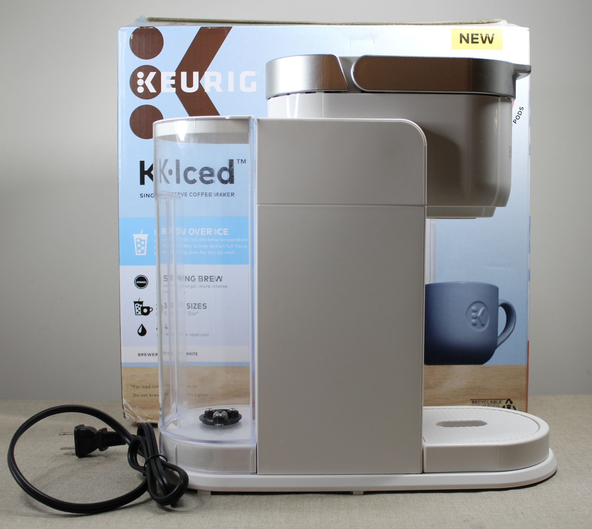Keuring K Iced™ Single Serve Coffee MakerBrews Hot & Iced