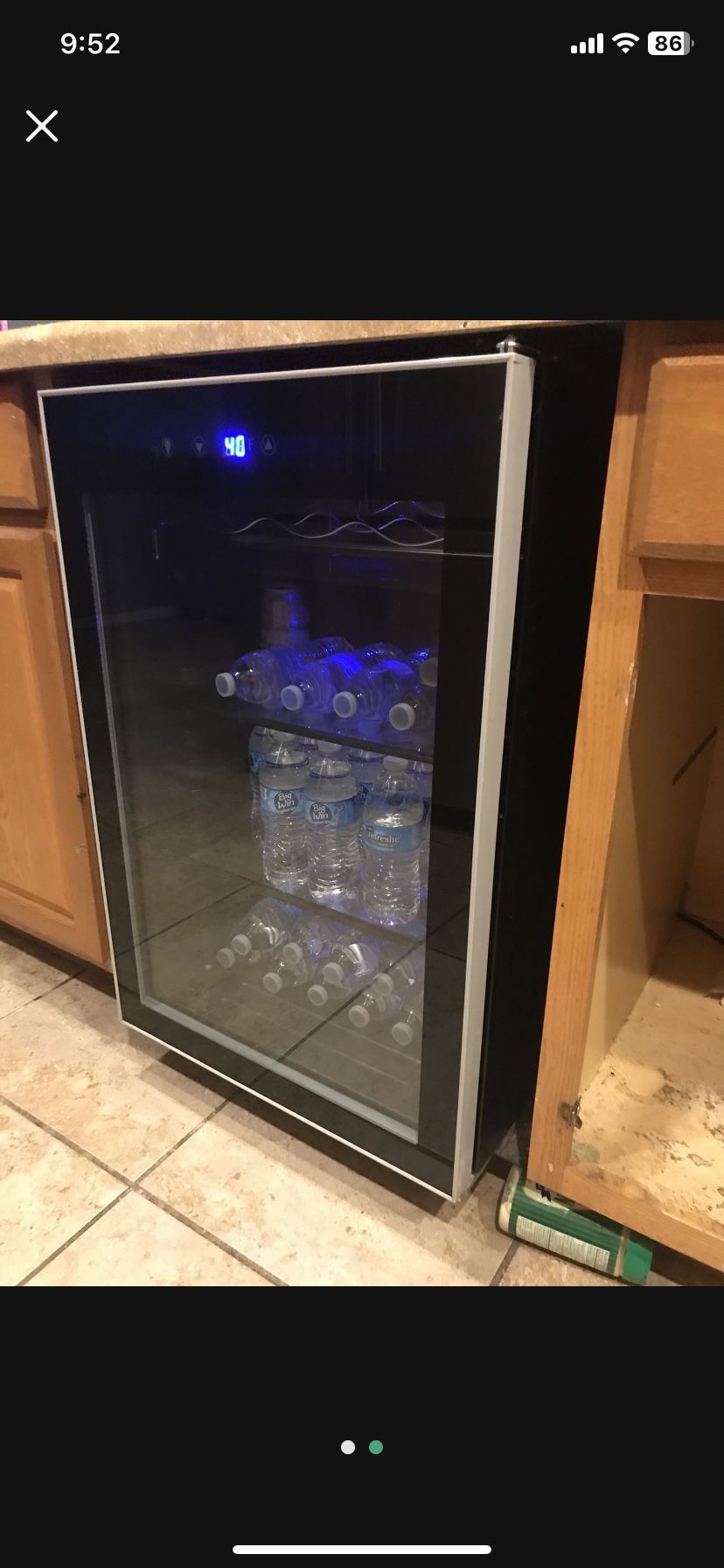 Under counter Beverage Fridge
