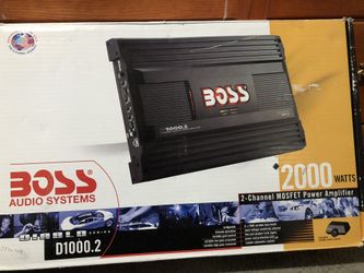 Diablo Boss 2000 watt amplifier
