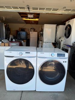 Samsung washer and gas dryer