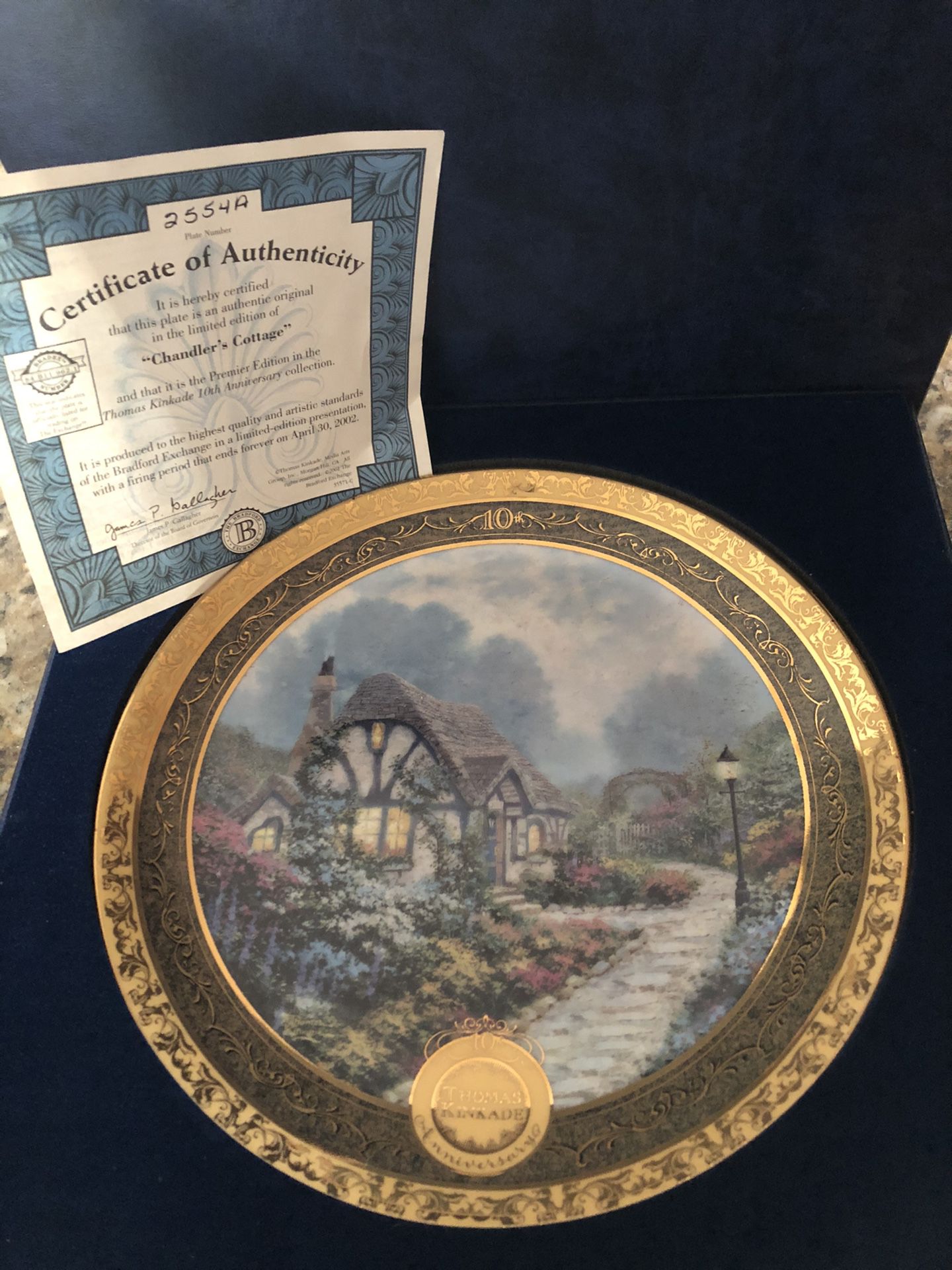 Thomas Kinkade Collector’s Plate