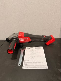 New Milwaukee M18 Fuel 6in Grinder