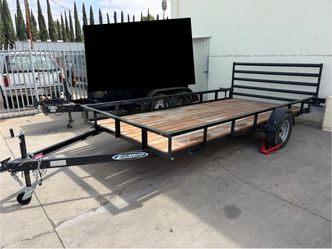 Zieman Single Axle Utility Trailer