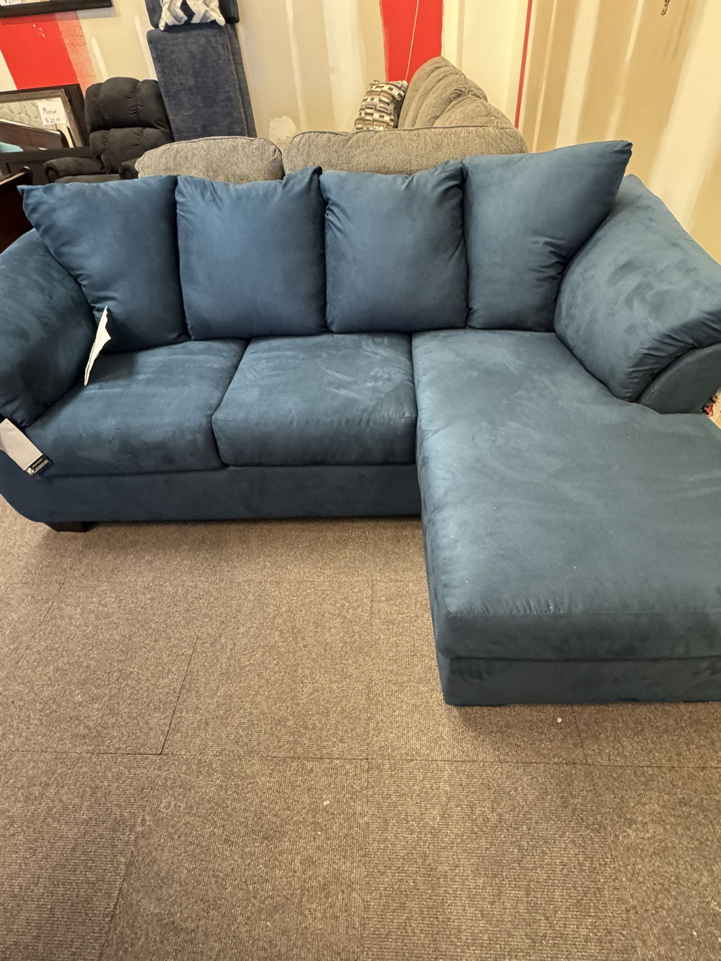 New Sofa chaise-many Colors- Delivery Available