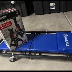 3 ton Jack Stands and Rolling Bench