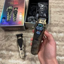 Professional Electric Hair Clipper Kit