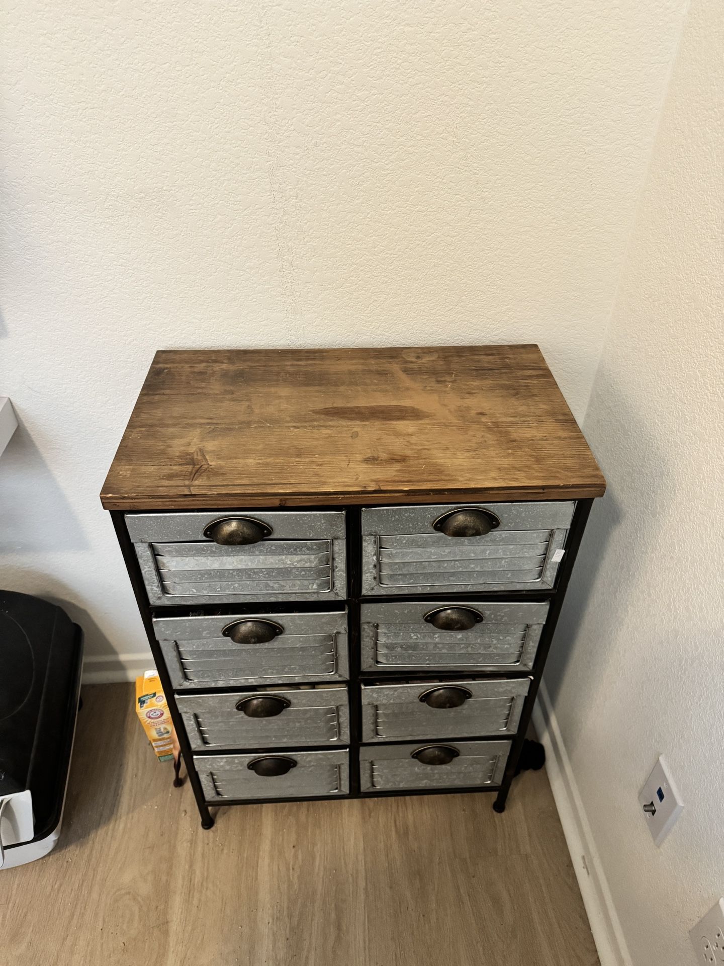 Small Storage Container With Drawers