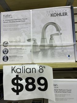 Kohler Kallan 8" Widespread Bathroom Faucet