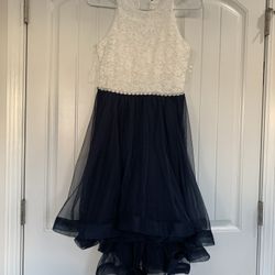  Speechless Kids Ivory/Black Dress- 10/12