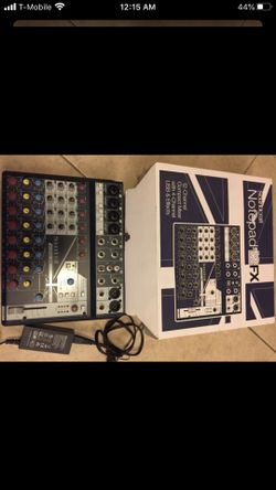Soundcraft Notepad 12FX Mixer... nice mixer