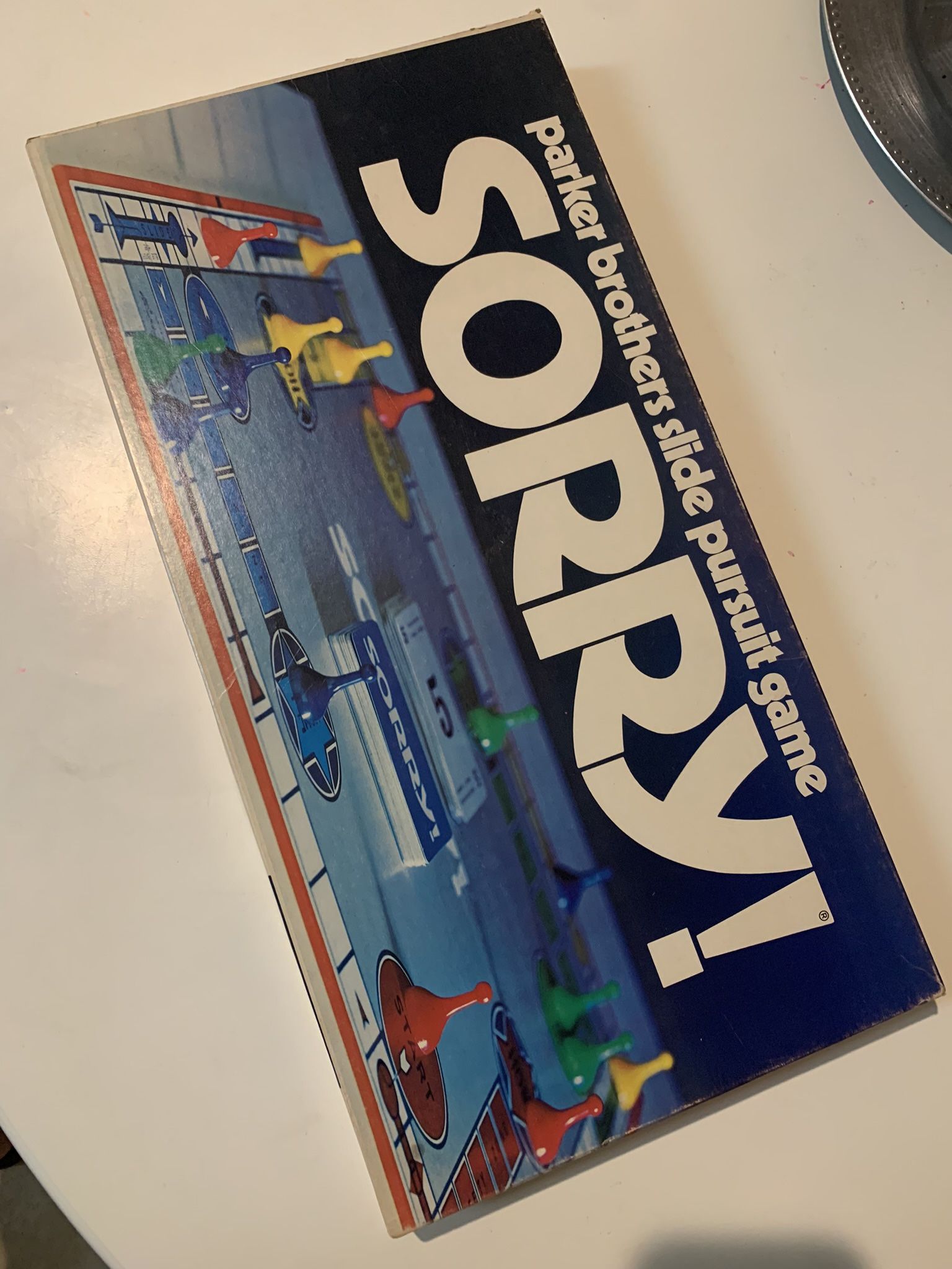 Vintage 1972 Sorry Board Game