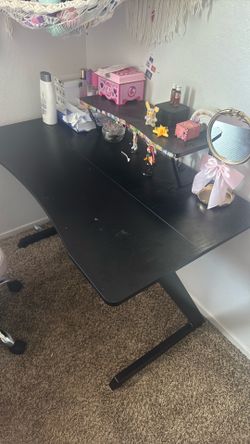 Black desk
