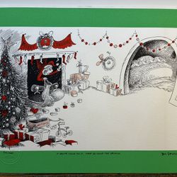 Dr Seuss  GEISEL   "If Santa Could Do It, Then So Could the Grinch"  #570 / 2500