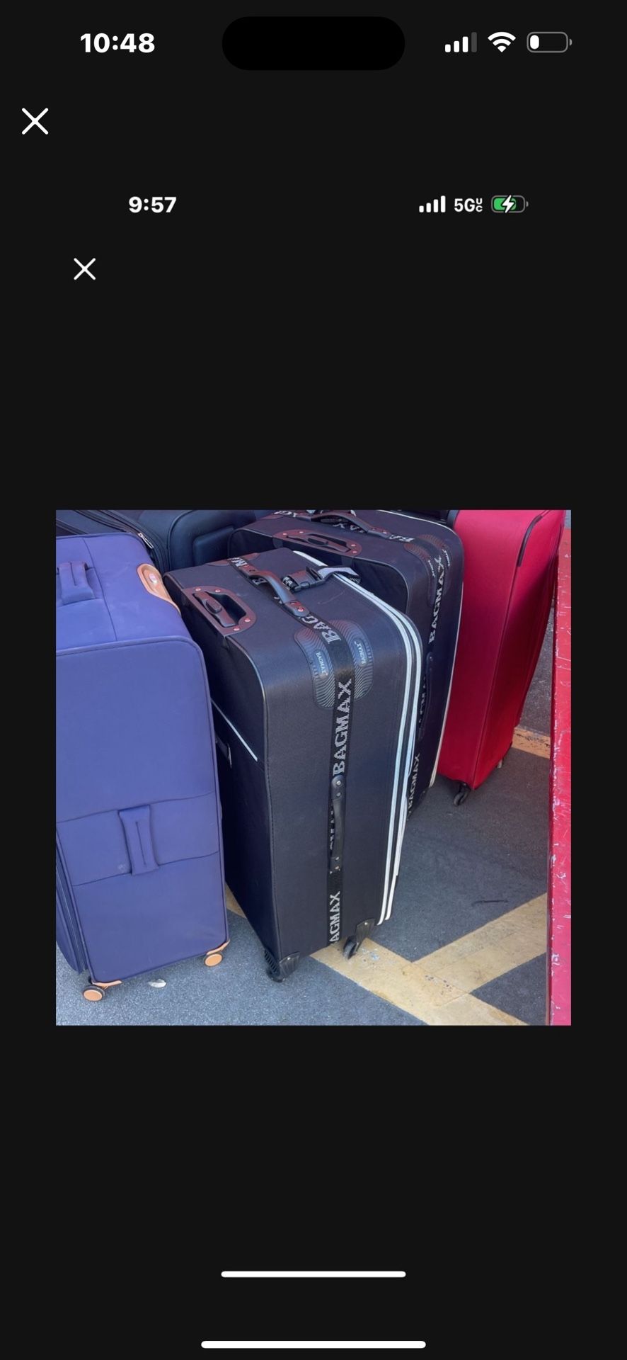Extra large suitcases