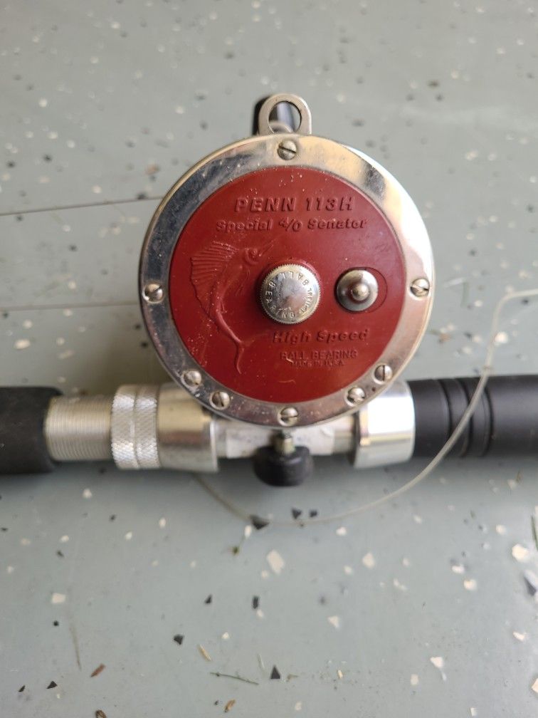 Penn Senator 4/0 Rod Reel Combo