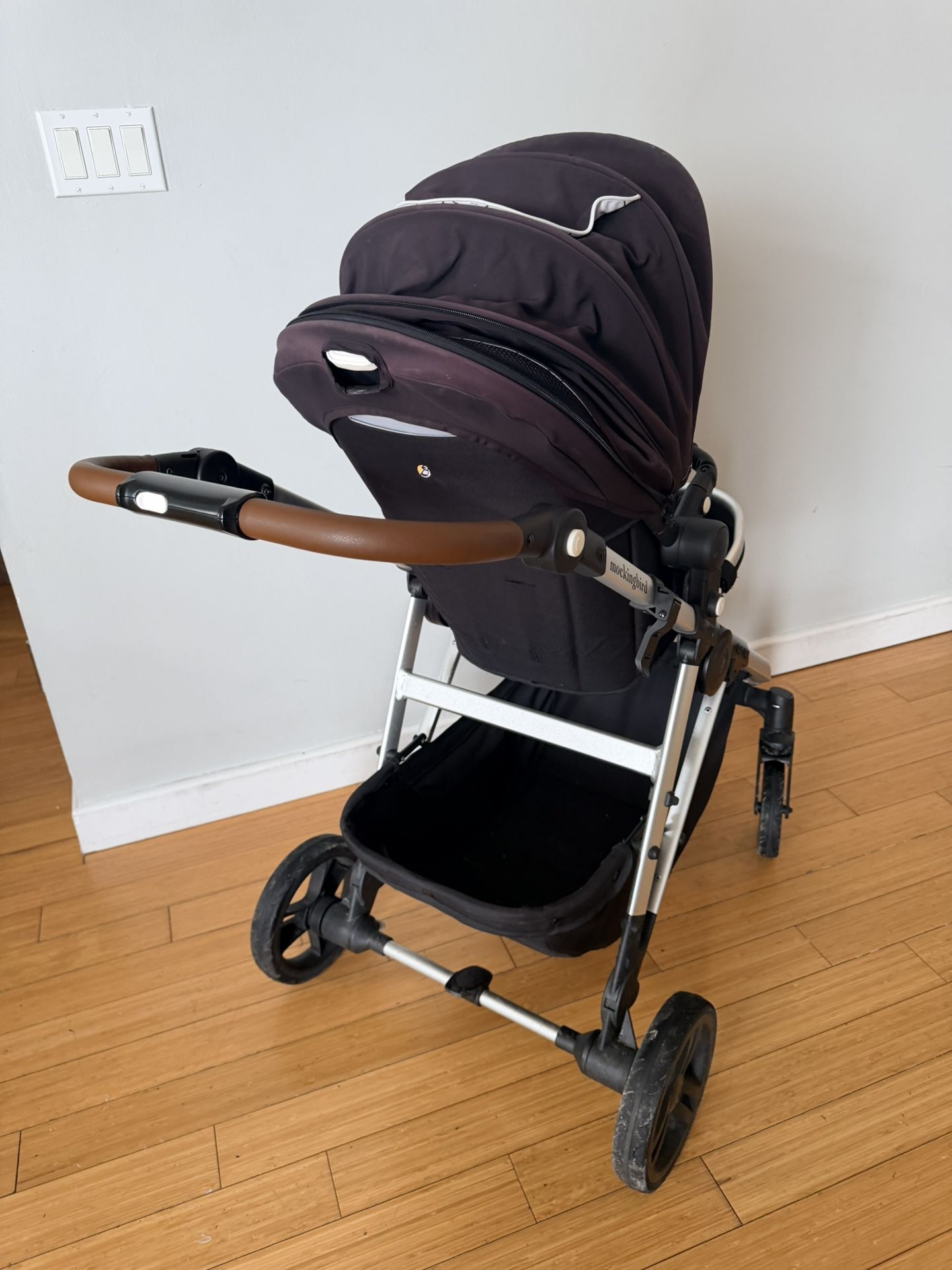Mockingbird Stroller 2.0 Single To Double With Accessories