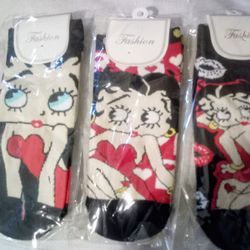 Betty Boop Socks 