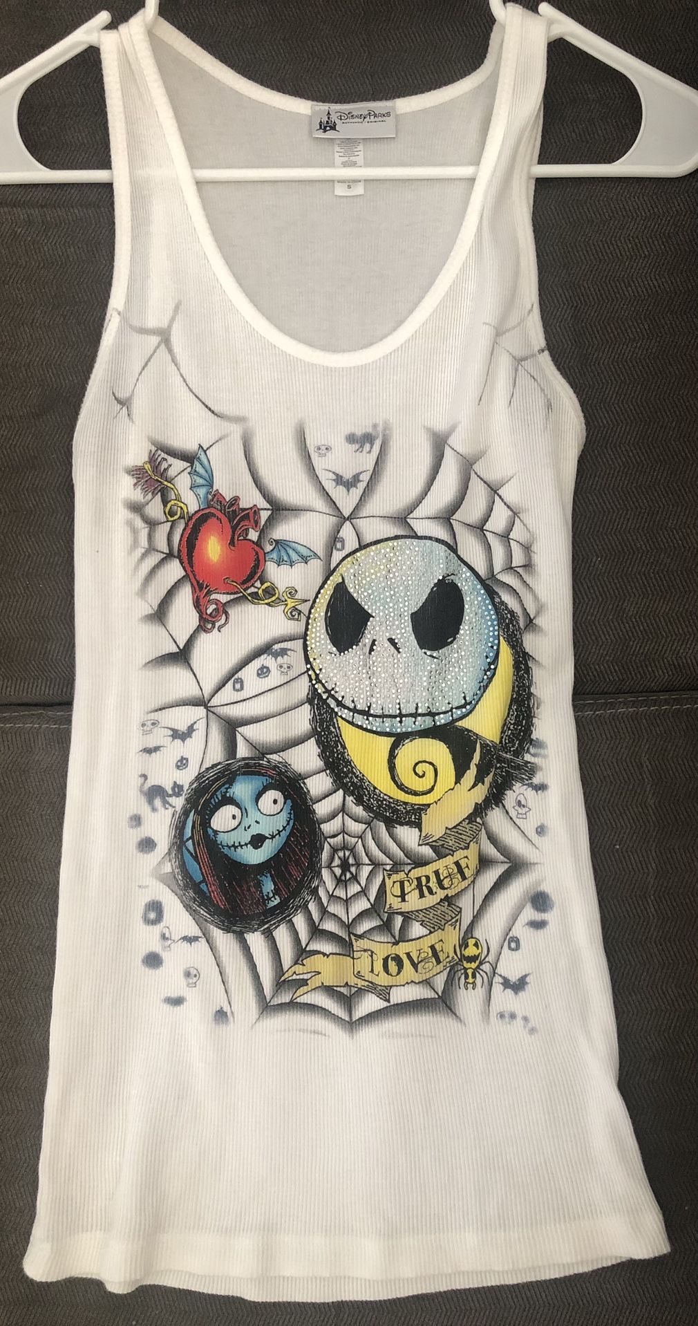 Vintage Disney Nightmare before Christmas Top- Small