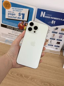 iPhone 15 Pro Max 6.7" (Unlocked) 256GB Fair White Titanium