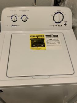 Amana High Efficiency Washer & Dryer