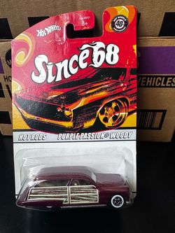 Hot Wheels Purple Passion Woody 40th Anniversary