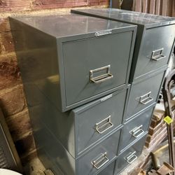 Vintage Steelmaster Card Catalog File Cabinets