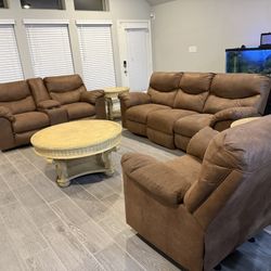 3 Piece Living Room Furniture Set 