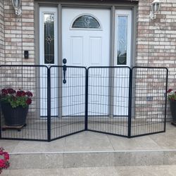new metal gate (108” across 40” H)