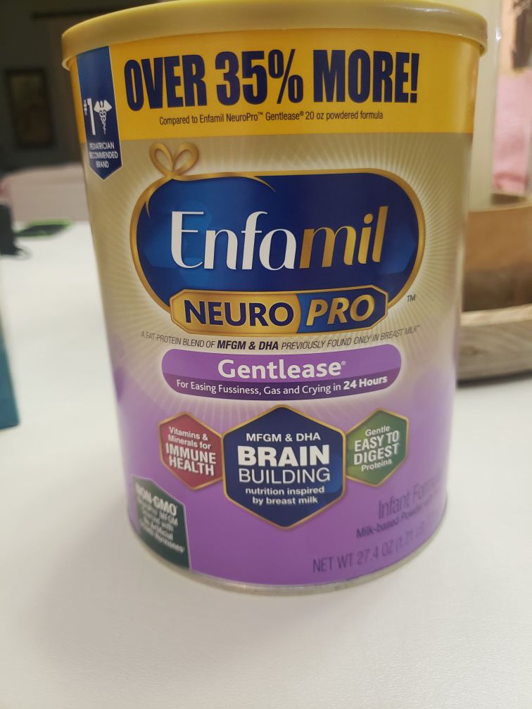 Enfamil Formula Gentlease **has to sell today**