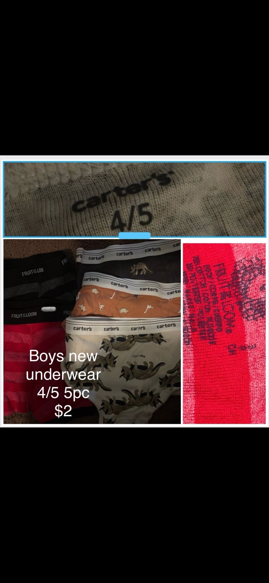 Boys Underwear New
