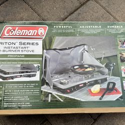 Colman Triton Series instant start 2 burner stove