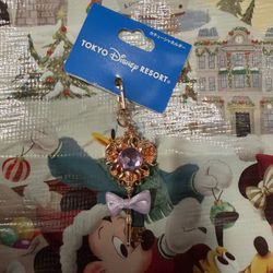 Tokyo Disney Rapunzel Key Keychain