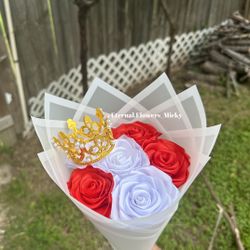 Flower Bouquet/Eternal Roses/Ramo Buchon