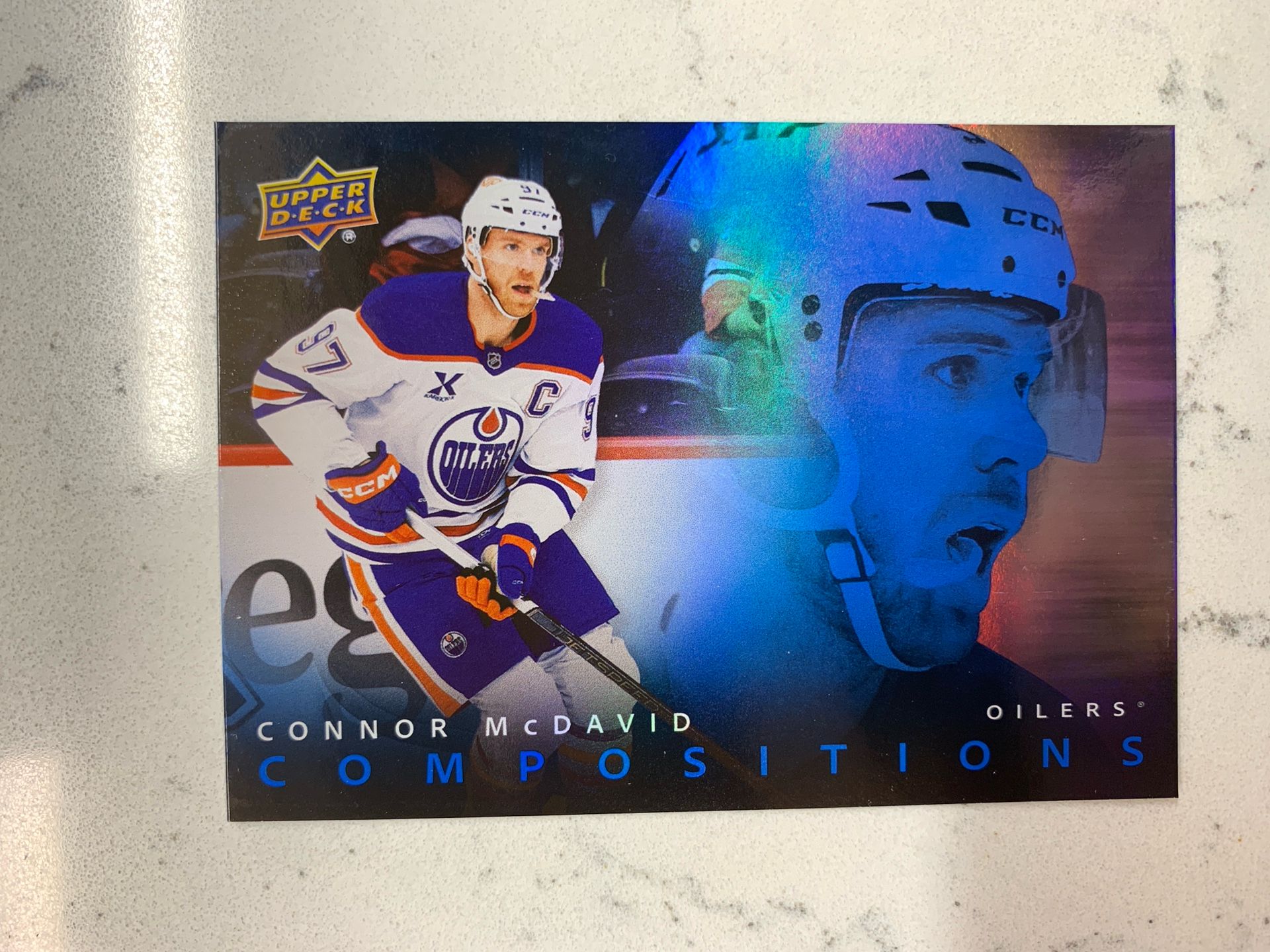 2025-26 UD Series 1 Hockey Connor McDavid Compositions #CMP-5