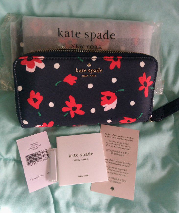 Kate Spade Floral Wallets